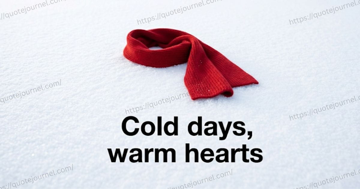 Inspirational Winter Quotes