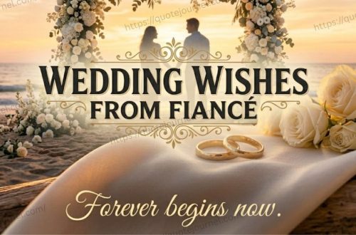 wedding wishes from fiancé
